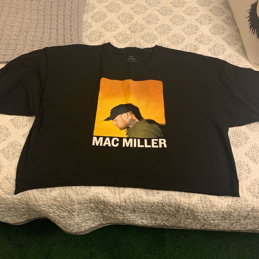 Mac Miller Crop Tee
